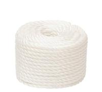 Mokuyary Corde de travail Blanc 12 mm 500 m polypropylène Corde Tressée Multi-usages pour Bricolage, Maison, Jardin et l'atelier