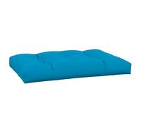 Mokuyary Coussin de Palette Bleu 120x80x12 cm Tissu Matelas Siège Extérieur, Mobilier Confort Coussin pour Canapé, Chaises, Terrasse, Jardin Intérieur et Extérieur