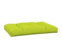 Mokuyary Coussin de Palette Vert Vif 120x80x12 cm Tissu Matelas Siège Extérieur, Mobilier Confort Coussin pour Canapé, Chaises, Terrasse, Jardin Intérieur et Extérieur