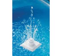 Mokuyary Ensemble de Fontaine de Piscine 13 pièce Blanc Fontaine à Eau de Piscine, Cascade Bassin Exterieur Lame d'eau pour La Décoration d'étang, Patio, Jardin