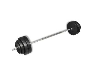 Mokuyary Ensemble d'haltères avec plaques 60 kg pour Fitnesse, Musculation, Maison