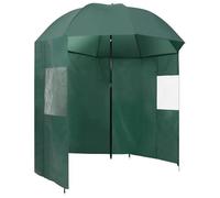 Mokuyary Parapluie de pêche Vert 240x210 cm Jardin