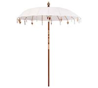 Mokuyary Parasol balinais Crème 190x190x260 cm Jardin A