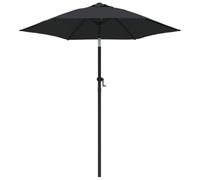 Mokuyary Parasol Noir 200x224 cm Aluminium Jardin