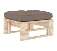 Mokuyary Pouf Palette de Jardin Bois de pin imprégné Repose-Pied de Jardin, Tabouret Meuble de Terrasse pour Canapé, Balcon, Extérieur -I