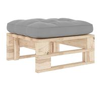 Mokuyary Pouf Palette de Jardin Bois de pin imprégné Repose-Pied de Jardin, Tabouret Meuble de Terrasse pour Canapé, Balcon, Extérieur -F