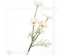 Mokylor Branche de Fleurs de Marguerite Artificielles, 50,8 Cm, Fausses Fleurs de Marguerite en Soie avec Feuilles Vertes, Fausses Fleurs de Printemps en Soie, Bouquet de Fleurs Sauvages pour la(#1)