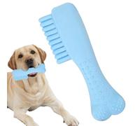 Mol Clean Teeth Jouets en caoutchouc - Jouets indestructibles en forme de peigne en caoutchouc pour chien, jouets d'entraînement à mâcher, jouets à mâcher agressifs pour grandes races, chiots, chi
