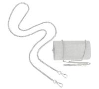 Molain Chaîne de Sac à Main en Métal - 120 cm - Bandoulière de Rechange - Argenté