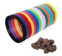 Molain Lot de 15 Colliers de Mise Bas pour Chiot, Couleurs Assorties pour Petits Chiots, Colliers d'identification réglables pour Petits Chats, Chiots