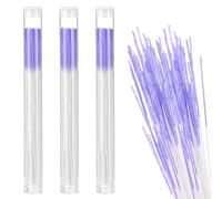 Molain Lot de 180 bâtonnets de nettoyage pour trou d'oreille - Pour l'entretien du piercing - Pour les filles, les femmes et les hommes - Violet