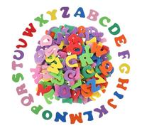 Molain Lot de 260 autocollants en mousse pour lettres de l'alphabet de A à Z - Couleurs assorties - Fournitures d'artisanat pour loisirs créatifs, scrapbooking, projets scolaires, décorations de fête