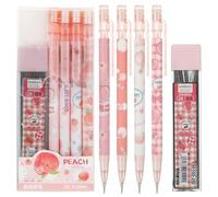 Molain Lot de 4 porte-mines Peach avec tubes
