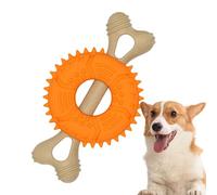 Molaire en os pour chiot, anneau de dentition pour chien | Jouet pour chien pour nettoyage des dents | Jouets durs pour chiens, jouets à mâcher pour la dentition, brosse à dents pa
