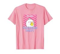 Molang - 10ème Anniversaire T-Shirt, Homme, Rose, XXL