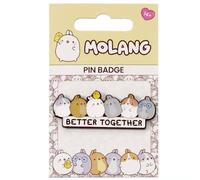 Molang Badge à épingle Better Together