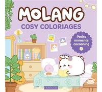 Molang - Cosy coloriages - Petits moments cocooning - Collectif - Larousse - broché - Livre-jeu