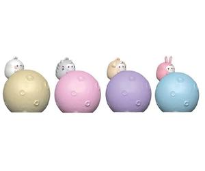 Molang Little Moon Light Series Lot de 12 Figurines 8 cm