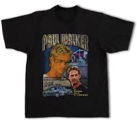 MOLARARTS Paul Walker Bootleg T-Shirt Noir 3XL