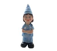 molchagar Statuette de nain de jardin pour infirmière, décoration intérieure ou extérieure, cadeau de Noël ou d'anniversaire