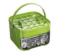 Mold, 50 Cavity Double Layer Non-Stick Portable Cube Box Large Capacity Tray Maker, for Kitchen Daily Use Camping Picnic Pool Vacation Whiskey Cocktails Soda Juice Drinks