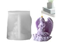 Mold Angel - 3 D Angel Girl Moule Pour L'artisanat D'argile | 3 D Angel Girl Moules Pour Soap Soiy Cire À Main, 3 D Angel Moule Pour Artisanat Ornement En Plâtre