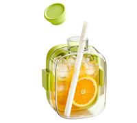 Mold Bottle, 2-in-1 Maker for Drinks Easy Release Silicone Tray Bottle Design Portable Cooling Water Cube Maker for Travel Home Office Parties Camping Beach Picnic RV Bar Use