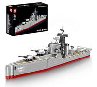Mold King Bartel Class Destroyer Navire de Guerre Technique Grand modèle Kit de Construction WWII pour Enfants à partir de 14 Ans/Adultes (1815+ PCS)