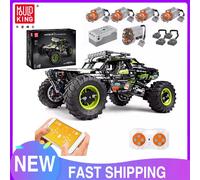 MOLD KING-Jouets de voiture techniques pour enfants, The MOC-19517 Andrea & RC Hurized versiRC Bumosquito Model importer nights Brick Christmas Gift, 18002 Original Box Packing