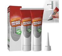 Mold Remover Gel,Household Mold Magic Remover Gel,gel De Nettoyage Domestique Puissant Pour Les Espaces De Carrelage De Salle De Bain Et De Cuisine, Formule Sûre Qui N'endommage Pas Les Espaces-2pcs