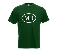 Moldavie Md T-Shirt Impression Haut Fun Design Imprimé