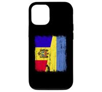 Moldavie Ukraine Demi-Drapeau Moldave Ukrainien Heritage Coque pour iPhone 12/12 Pro