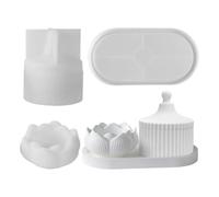 Molde de silicona antiadherente para resina: Estos moldes de silicona para