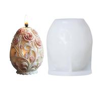 Molde De Silicona Para Huevos De Pascua - Molde Des Silicona Para Fundición Des Velas | Moldes Reutilizable Dee Siliconas Paraa Velas Dee Pascua, Moldes Siliconas Paraa Vela Huevo Paara Decoración