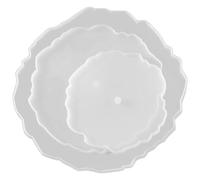 Molde De Silicona Para Pulverización De Frutas, Bandeja De Resina Epoxi Para Decoración De Escritorio, Diy, Tres Capas