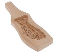 Molde para pastel de luna, molde para galletas, pastel de luna chino de con forma de flor, herramienta de decoración para accesorios de cocina, herramientas de decoración para (Pez)
