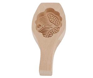 Molde para pastel de luna, molde para galletas, pastel de luna chino de con forma de flor, herramienta de decoración para accesorios de cocina, herramientas de decoración para (vaina de loto)
