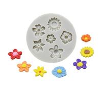 Moldes De Silicona Flor Plumeria Rosa Margarita Chocolate Arcilla Dulce Molde Diy Para Hornear Fiesta Cupcake Topper Fondant Cake Decoration Tool
