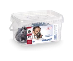 Moldex Moldex Boîte de protection respiratoire A2 P2 R D Taille M, Série 8000, gaz organiques et particules Quantité:1