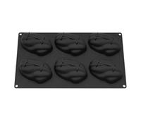 Molds For Baking - Silicone, 6 Cavity Nut Shape Dessert Tray, 3D Chocolate Mold | Pastry Making Pan, Jelly Cake Mold For Home Kitchen, Bakery, Restaurant, Cafe, Baking Supplies