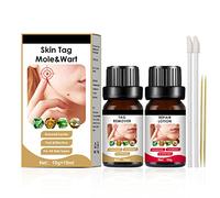 Mole And Wart Removal Set, Skin Tag Remover Wart Remover, Fast -acting & Effective Wart Removal, Mole Remover & Repair Cream Set, Remove Skin Tags (2 sets)