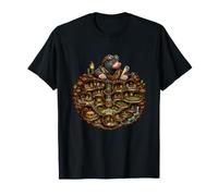 Mole City Tunnel Souterrain Steampunk World T-Shirt