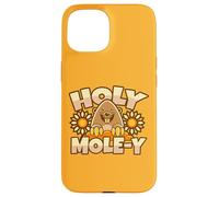 Mole Holy Moly Pun Coque pour iPhone 15