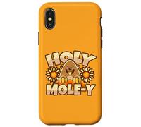 Mole Holy Moly Pun Coque pour iPhone X/XS