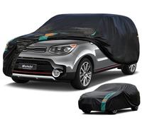 Molebt Housse de Voiture SUV pour Automobiles, Toutes Saisons, imperméable, intérieur et extérieur, Ajustement Universel pour KIA Soul, Subaru Forester, Nissan Rogue Sport, Subaru Crosstrek, Ford