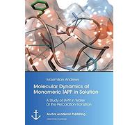 Molecular Dynamics Of Monomeric Iapp In Solution: A Study Of Iapp In Water At The Percolation Transition