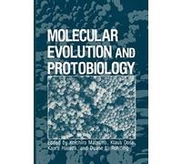 Molecular Evolution And Protobiology