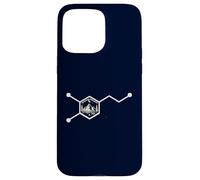 Molécule de Dopamine randonnée Camping Science Montagne Aventure Coque pour iPhone 15 Pro Max