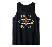 Molécule de Symbole Atomique avec des scientifiques du cœur pour Enseignants STEM Débardeur