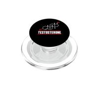 Molécule de testostérone Structure Chimique Science Gym Entraînement PopSockets PopGrip pour MagSafe